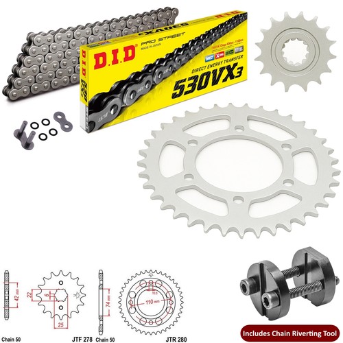 Cb500 chain and sprocket - chain,