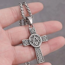 Silver masonic jesus - masonic,