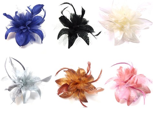 Ladies hair fascinator flower - hair,
