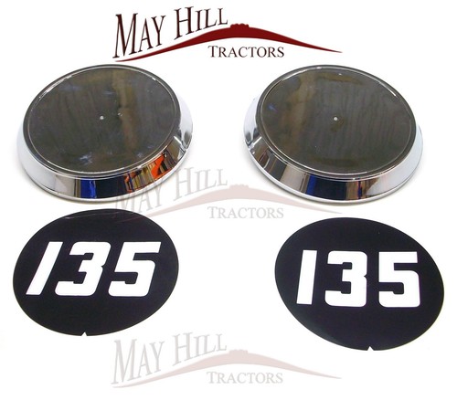 Pair plastic bonnet - of,