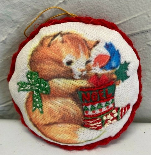 Vintage kitty cat noel - vintage,