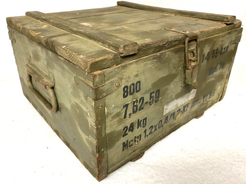 Vintage ammo box vietnam era - ammo,