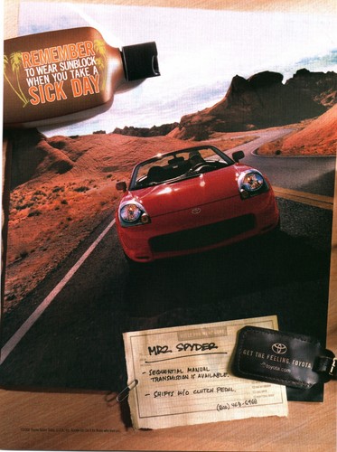 2002 print toyota mr2 - 2002,