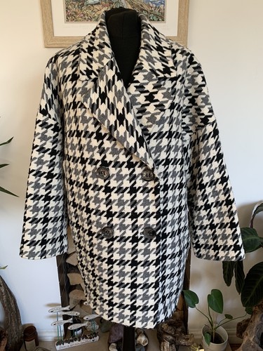 Zara houndstooth wool - zara,