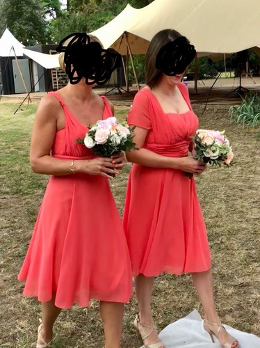 Coral multiway bridesmaid - coral,