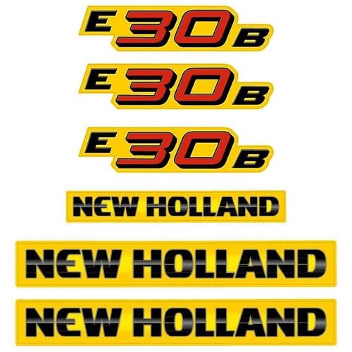 Decal sticker set new holland - decal,