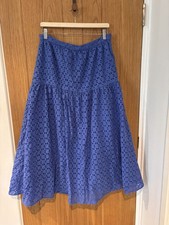 M&S Ladies Blue Pure Cotton