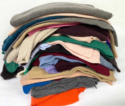 Pure cashmere knit fabric - knit,