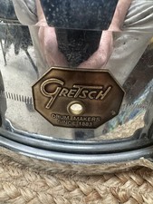 Gretsch Chrome Over Brass Snare Drum