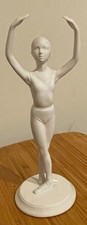 ROYAL BALLET - 'Fifth Position' Bisque Figurine by Brenda Naylor - 8' 1981