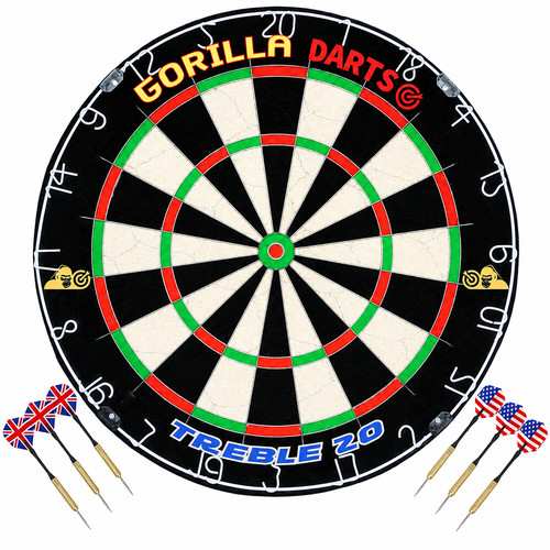 Dartboard gorilla darts - dartboard,
