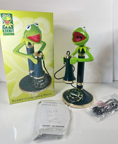 Kermit candlestick phone new - candlestick,