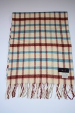 DAKS scarf wool classic check