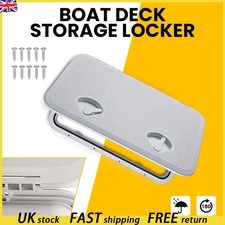 White Boat Deck Inspection