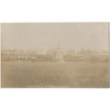 FORTON The RMLI Barracks from Football Field, RP Postcard Unused