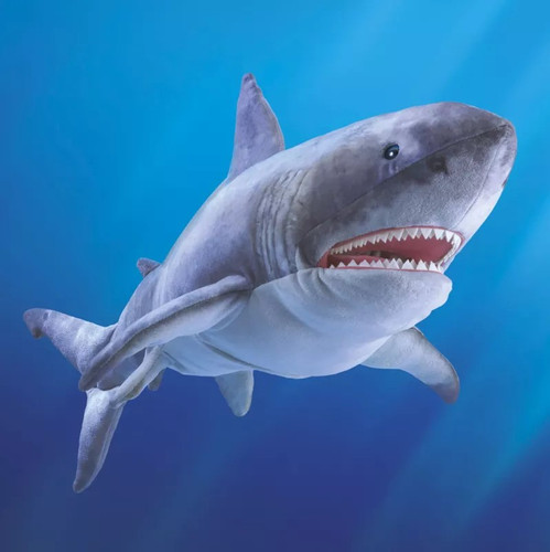 Folkmanis great white shark - great,