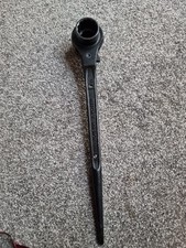 Double socket Steel Ratchet Wrench, Ratchet Spanner / Podger 30/24