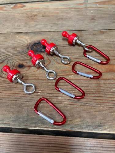 Magnetic camping hooks - 4,