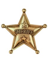 Western Cowboy Gold Sheriff