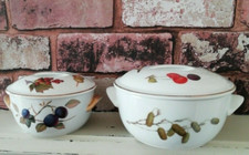 Royal worcester evesham lidded - royal,
