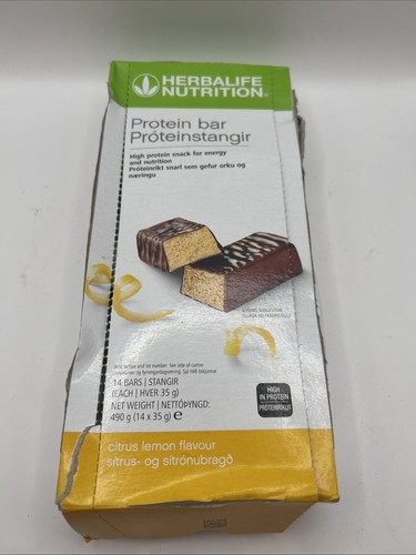 Herbalife protein bars citrus - protein,