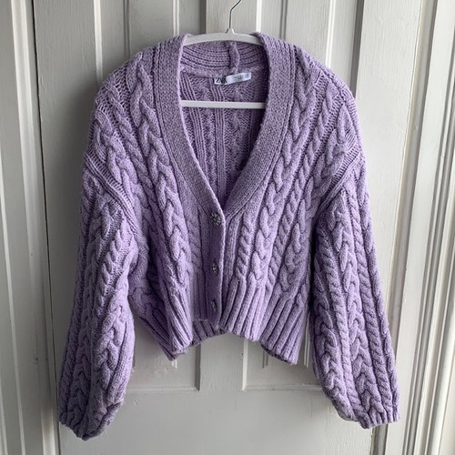 Zara jewel button cardigan - zara,