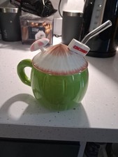 Ceramic Coconut Shaped Cup