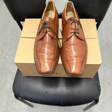 Barker Flex Comfort System Mens Square Toe Plain Oxford shoes Size 10 F