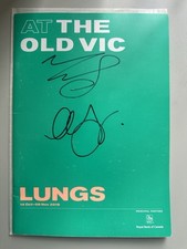 Doctor Who Matt Smith & Claire Foy Hand Signed Program & Ticket. The Crown