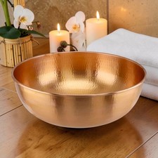Hand Hammered Copper Pedicure