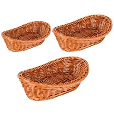 Wicker Woven Bread Basket