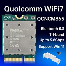QCNCM865 M.2 Key E WiFi 7 Card