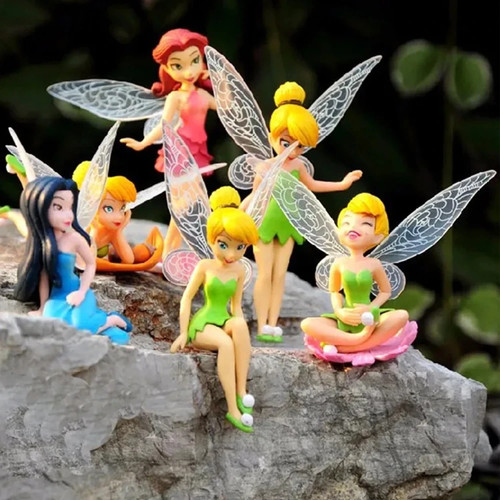6pc set tinkerbell fairy - 6pc/set,