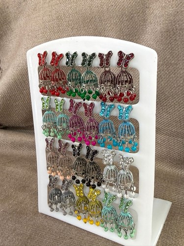 Mini earrings jhumka set - 12,