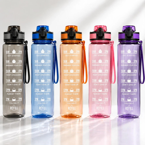 Sports water bottle - gym, travel