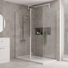 Nuie 1700x700mm Chrome Walk-In