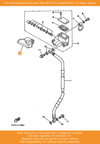 Yamaha cover handle - handle, lever