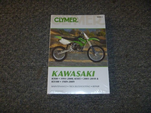 1991 clymer kawasaki kx80 - kawasaki,