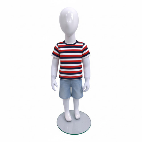 Child white fiberglass egg - white,