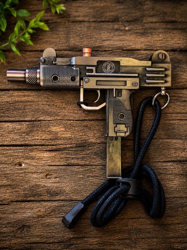 Uzi submachine windproof - uzi,