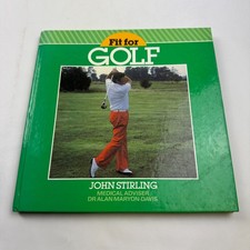 Fit for Golf Book Hardback John Stirling