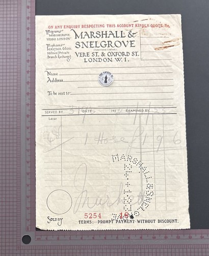 1923 marshall snelgrove - &,