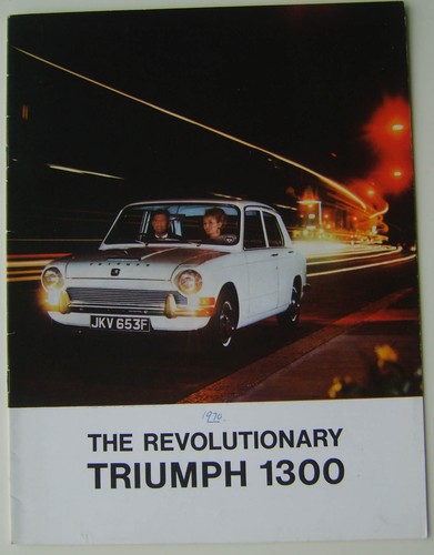 Triumph 1300 fwd original - triumph,