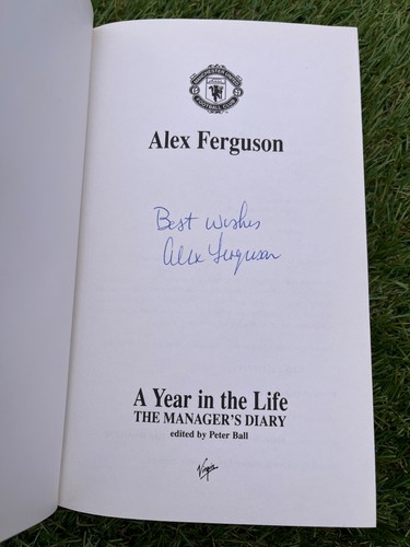 Alex ferguson signed - ferguson,