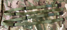 British Army Issue SIDE POUCH YOKE Straps x 2 PLCE WEBBING IRR OD Green 2007