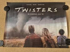 Twisters quad poster - twisters,