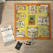 Vintage 1956 Clue Board Game