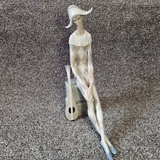 Lladro Sad Harlequin Figurine With Mandolin