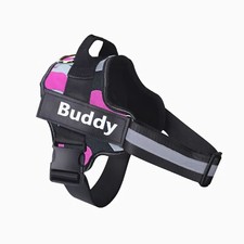 Personalized Dog Harness NO PULL Reflective Breathable Puppy Vest Padded Handle