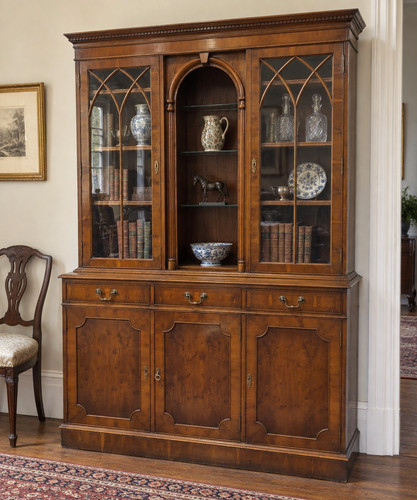 Large yew bookcase - large,